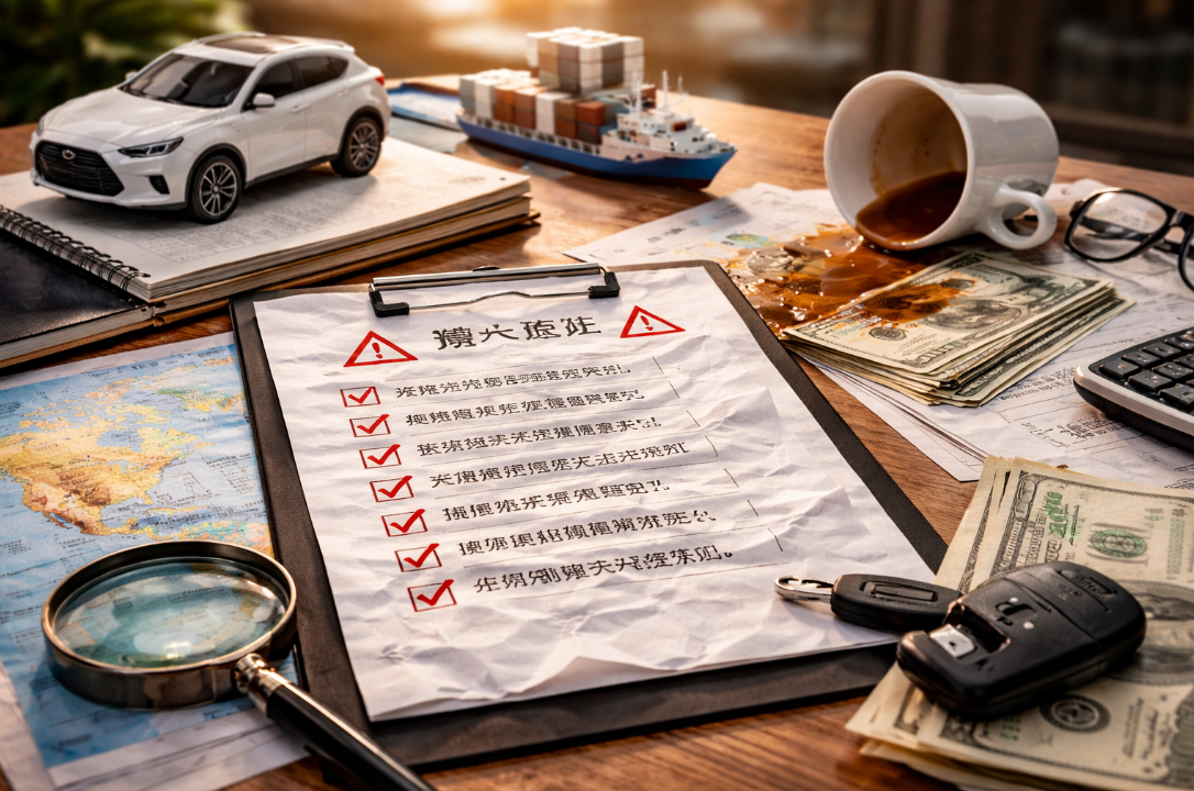 Топ-10 ошибок при заказе авто из Азии